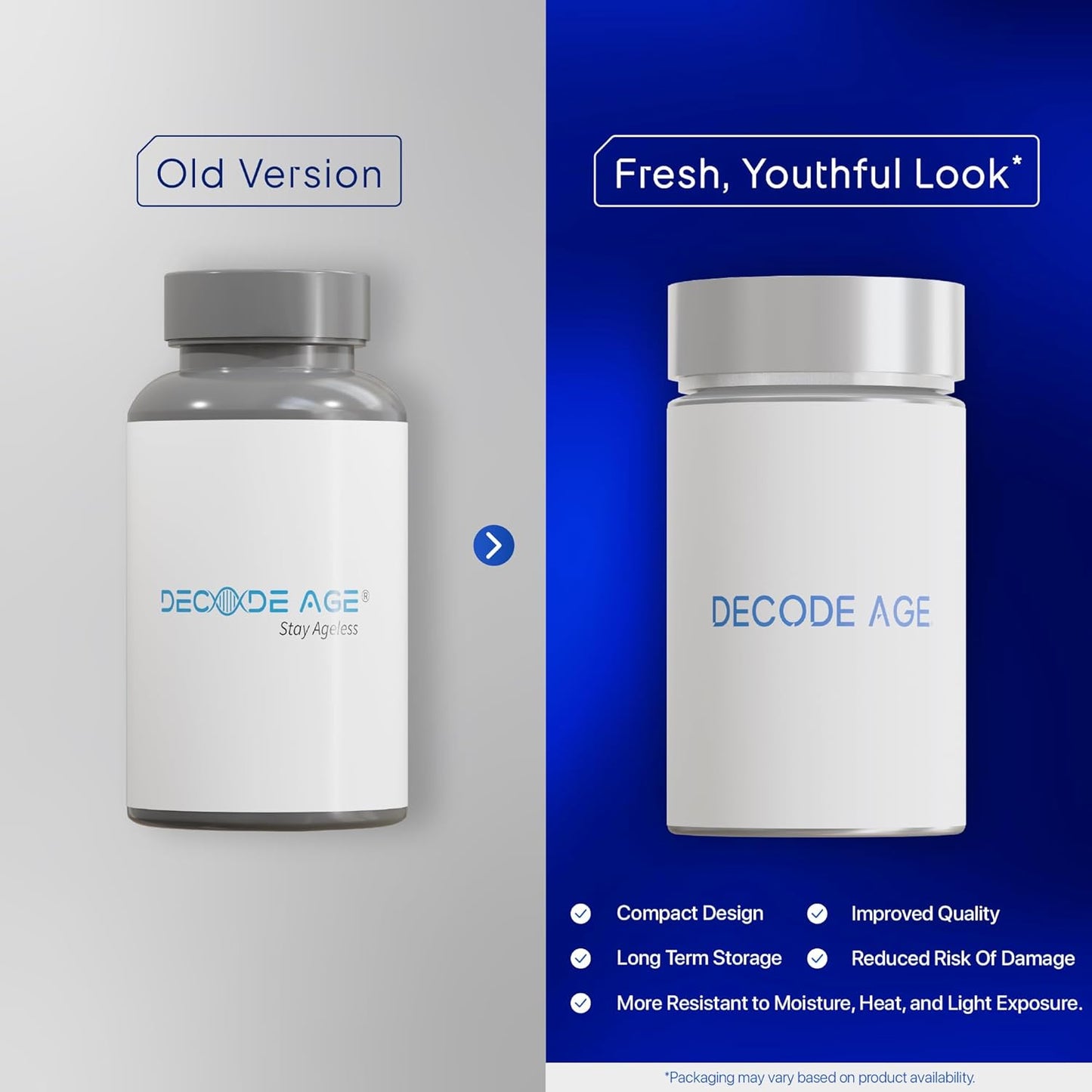 Decode Age Liposomal NMN | 99.9% Pure Î²â€‘NMN | NADâº Booster | High Absorption for Energy, Metabolism, DNA Repair, Healthy Aging | 500â€¯mg, 30 Veg Capsules