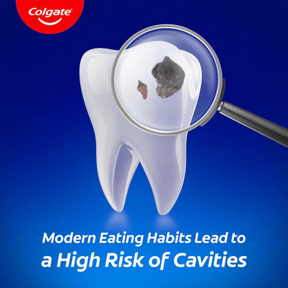 Colgate Strong Teeth Toothpaste with Amino Shakti for Cavity Protection - India's No.1 Toothpaste (200 g)