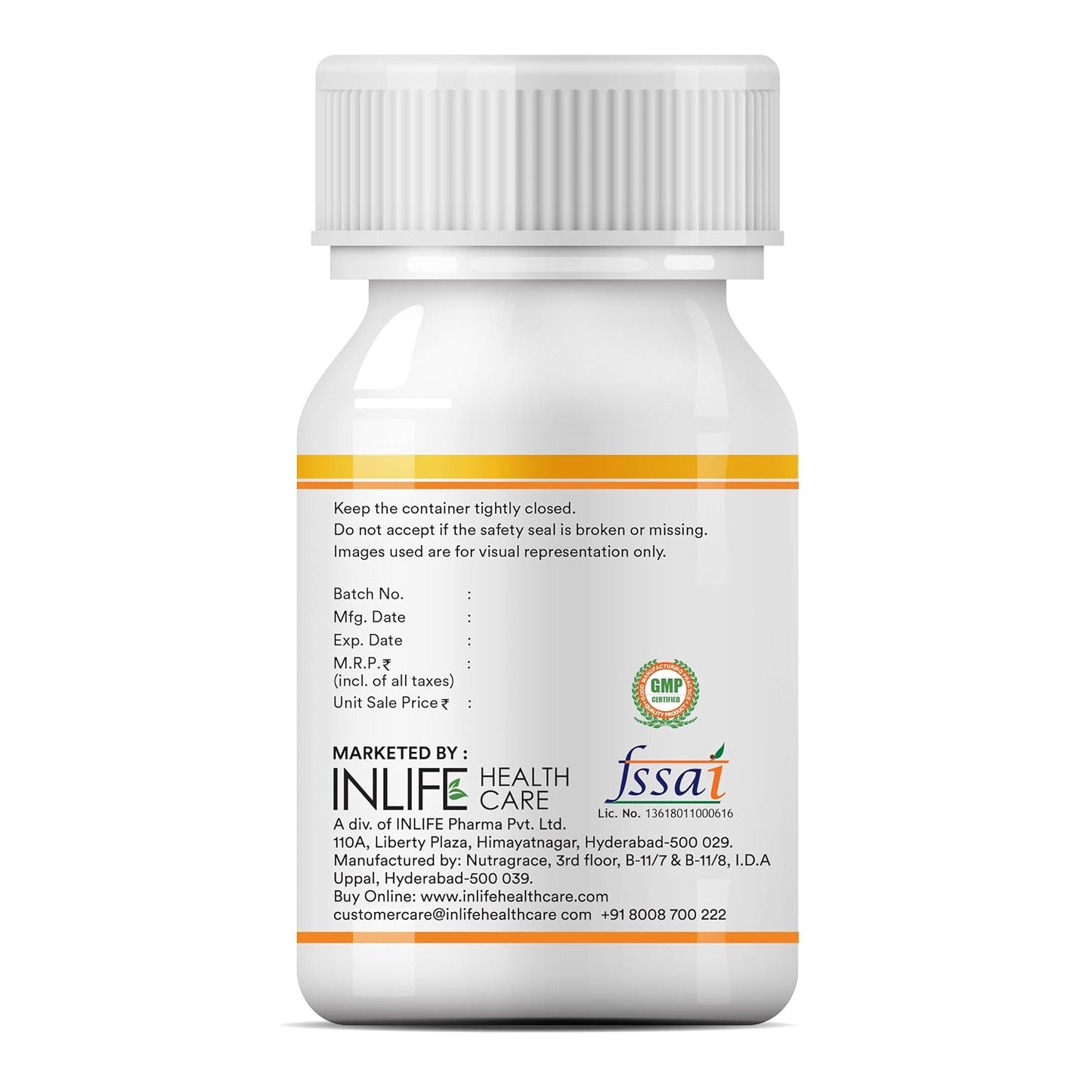 INLIFE Turmeric Oil Capsules, Faster Absorption than Extract, Antioxidant & Natural Detoxifier Supplement for Men & Women, 500mg â€“ 60 Liquid Filled Vegetarian Capsules (Pack of 1)