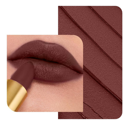 LoveChild Masaba 90s Drip Pantastic (Wine Red) Luxe-Matte Lipstick with Intense One-Swipe Color Payoff in High-Pigment HD CrÃ¨me Matte Formula, 4gm