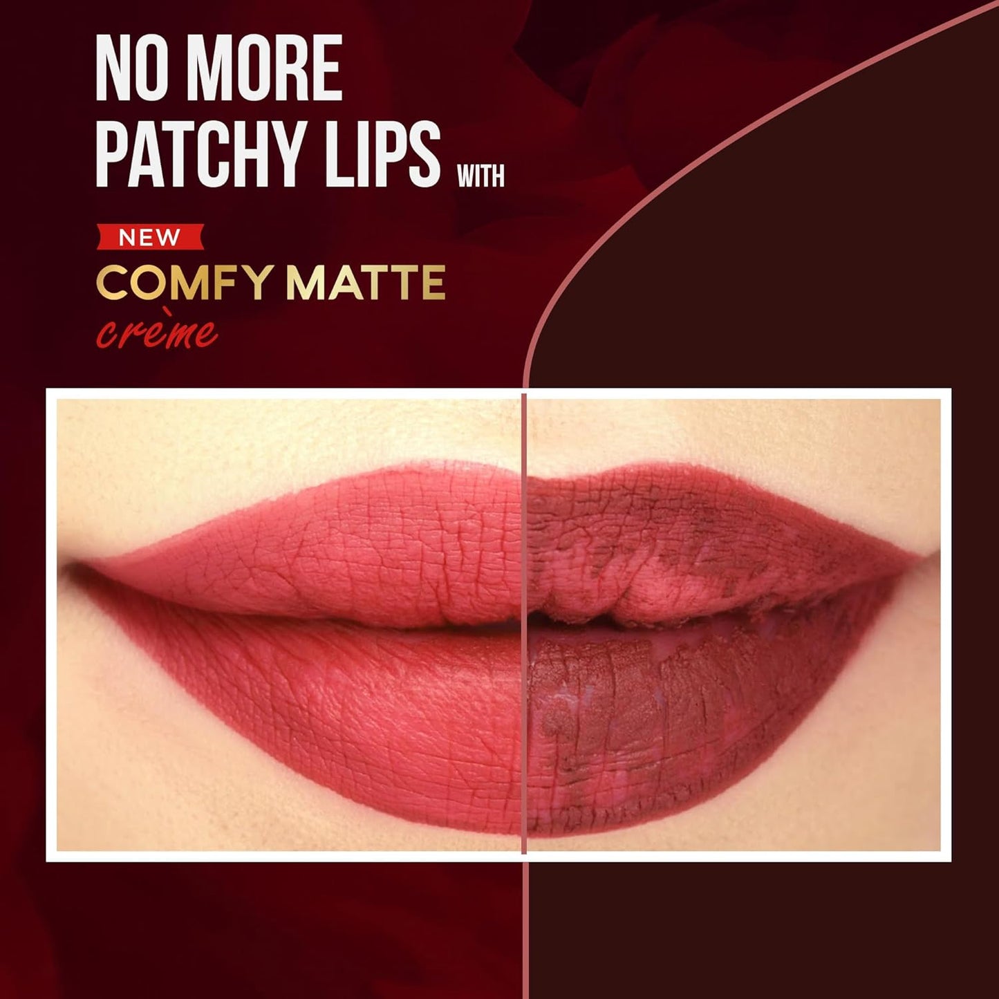 FACES CANADA Comfy Matte Creme Lipstick - Oh So Serious, 4.2g | Long Stay | Creamy Matte Finish | Intense Color | Super Hydrating & Nourishing | Single Stroke Smooth Application