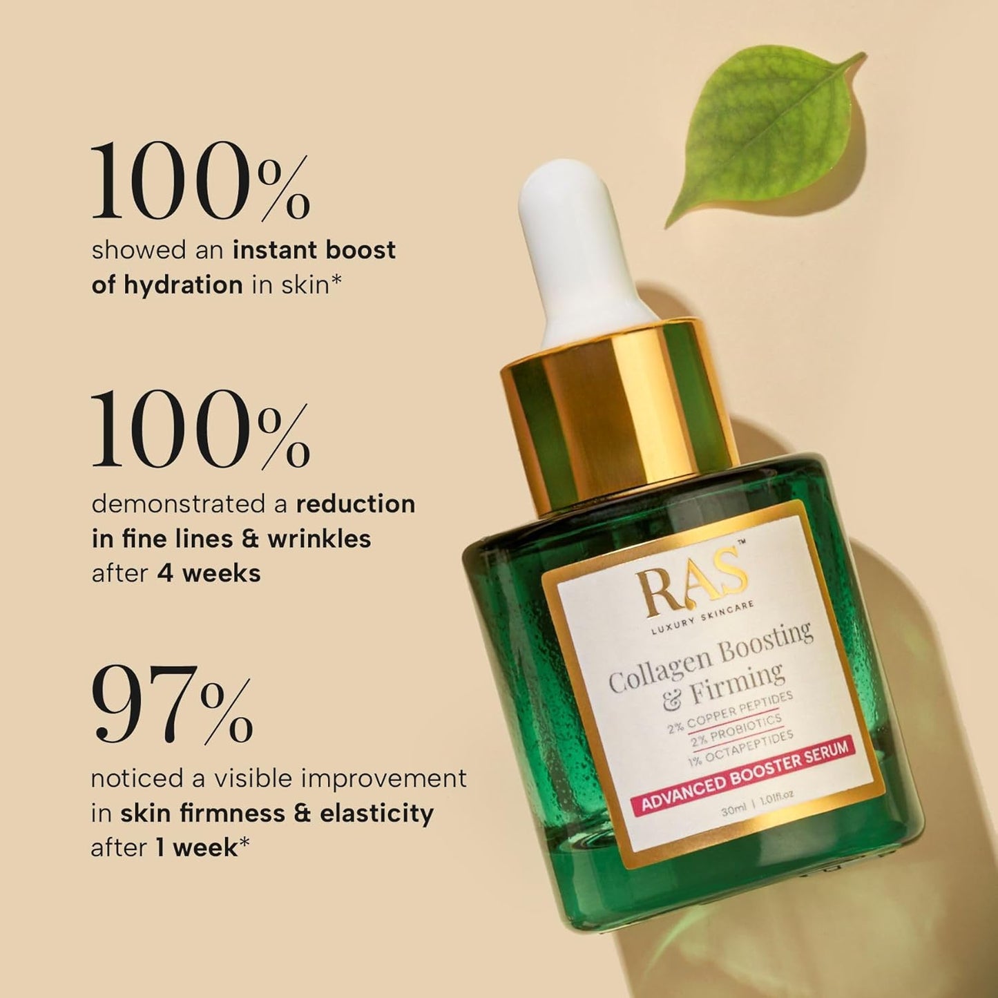 RAS Luxury Oils Collagen Boosting & Firming Advanced Booster Serum