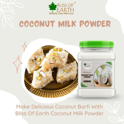 Bliss Of Earth 500 Gram Coconut Milk Powder Natural Spray Dried