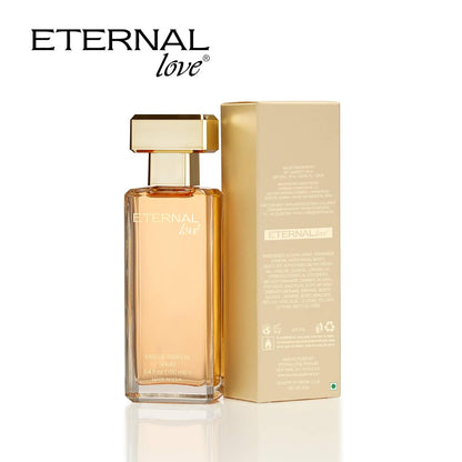 Eternal Love - Eau De Parfum for Women | Long-Lasting | Fresh & Enchanting Signature | Travel-Friendly Grooming Essential | Peach, Mandarin, & Amber Fragrance | All-Day Freshness | 100ml