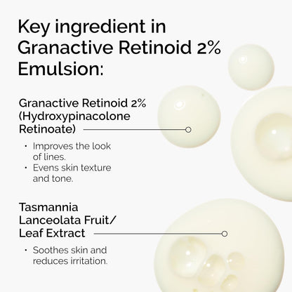The Ordinary Granactive Retinoid 2% Emulsion, Advanced Retinoid Alternative for Anti-Aging and Skin Texture Improvement, 30ml