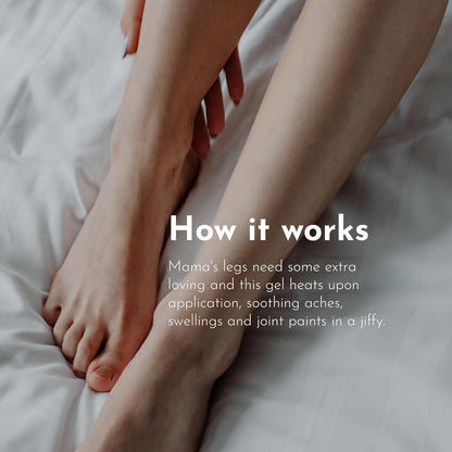Orimii Leg & Foot Massage Gel For Pain Relief | Heals Swollen Ankles, Leg & Joint Pain | Foot & Leg Pain Relief Product for Pregnant Women | Unique Gel Balm Texture for Quick Absorption (45ml)