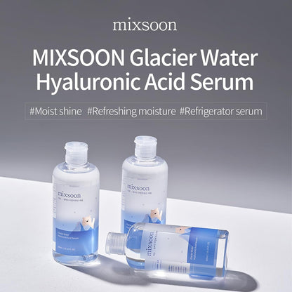 Mixsoon Glacier Water Hyaluronic Acid Serum â€“ Deep Hydration for Dry Skin 300ml