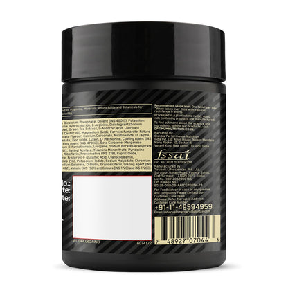 Optimum Nutrition (ON) Multivitamin for MENâ€“ 60 Tablets, 26 Vitamins & Minerals, Amino Acids & Anti-Oxidants (Green Tea Extract, Beta Carotene, Lutein, Lycopene). Vegetarian.