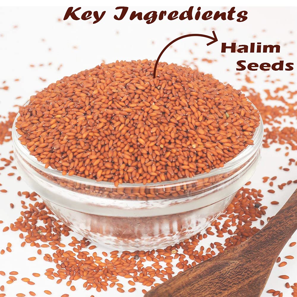 Namo Organics - Halim Seeds 800g - Aliv Seeds | Rich in Fibre and Omega -3 | Haleem Seeds | Halim Seeds for Eating | Immunity Booster Superfood