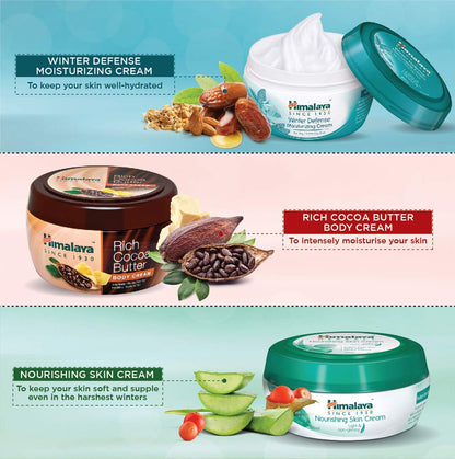 Himalaya Nourishing Skin Cream | 200ml | Light Non Greasy| Made with Winter Cherry and Aloe Vera| For Daily Use