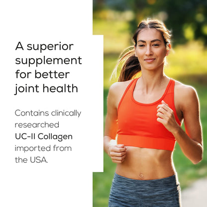 TrueBasics Advanced Joint Strength with UC-II Collagen 40mg (30 Capsules) | With Clinically Researched Ingredient | For Joint Strength, Flexibility and Mobility, 60 grams