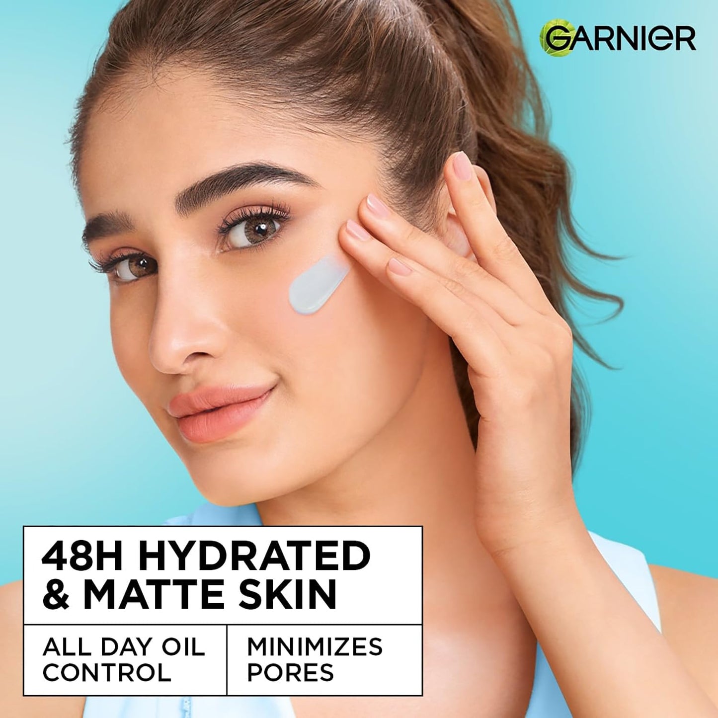 Garnier Fresh & Matte Salicylic Acid Sorbet Moisturizer Cream, 4.5% Salicylic Acid + Niacinamide + Vitamin C, 9x Lighter Sorbet Cream, For Hydration & Oil Control, Suitable for Oily to Normal & Combination Skin, 45g