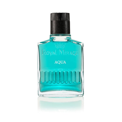 Royal Mirage Aqua Aftershave | Refreshing Lotion for Men | Lemon, Rose & Sandalwood Notes | Post-shave Lotion | Ideal for Events, Meetings & Date Nights | Grooming Essentials for Men | 100ml