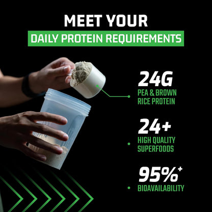 Plantigo Plant Protein Powder 500g - Unsweetened, Unflavoured, No added Sugar & Sweetener | Plant Based Pea Protein Powder |25g Protein, BCAA, Fiber - Men & Women Muscle Growth, Cooking, Baking