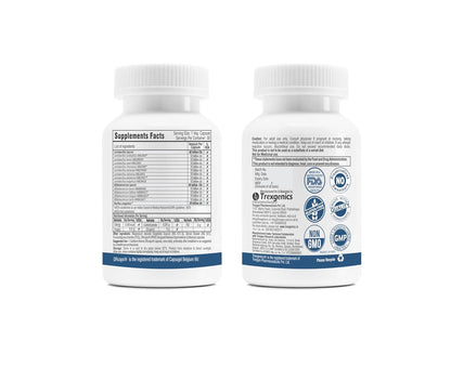 Trexgenics GUTFLORA-REVIVE Probiotics 140 Billion CFU/Delayee release stomach acid protection capsules, Gut Microbiota, Digestive Health & Immunity (30 Veg Capsules)