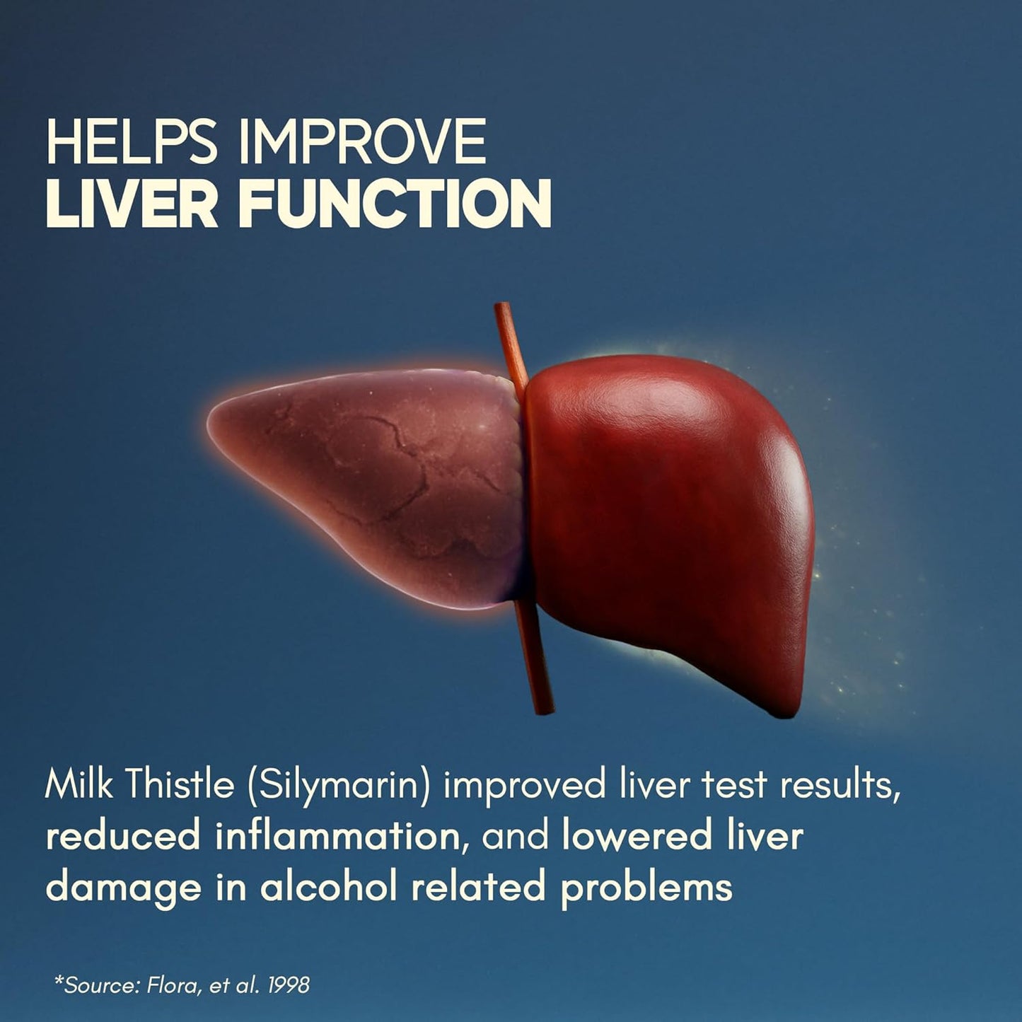 Rasayanam Liver Detox Supplement 1000mg | Milk Thistle and NAC | 80% Silymarin | Added herbs like Kutki, Kalmegh, Turmeric, Dandelion, Zinc & more | Supports Detox, Digestion, Energy & Daily Liver Wellness - 60 Tablets