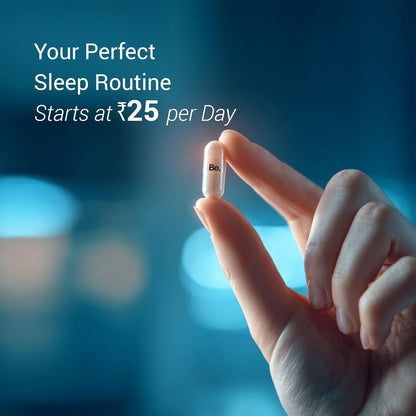 Be. On DND Magnesium Supplement for Deep Sleep & Recovery | Magnesium Capsules with Melatonin 10mg, Ashwagandha & Chamomile | Natural Sleep Supplement | Non-Habit Forming | 60 Veg Capsules