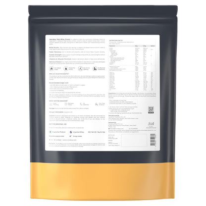 Nutrabay Gold Vital Whey Protein Powder for Beginners with Added Vitamins & Minerals â€“ Muscle Growth & Body Strength â€“ 1kg, Gourmet Vanilla | Easy to Digest | 100% Authentic Imported Clean Protein