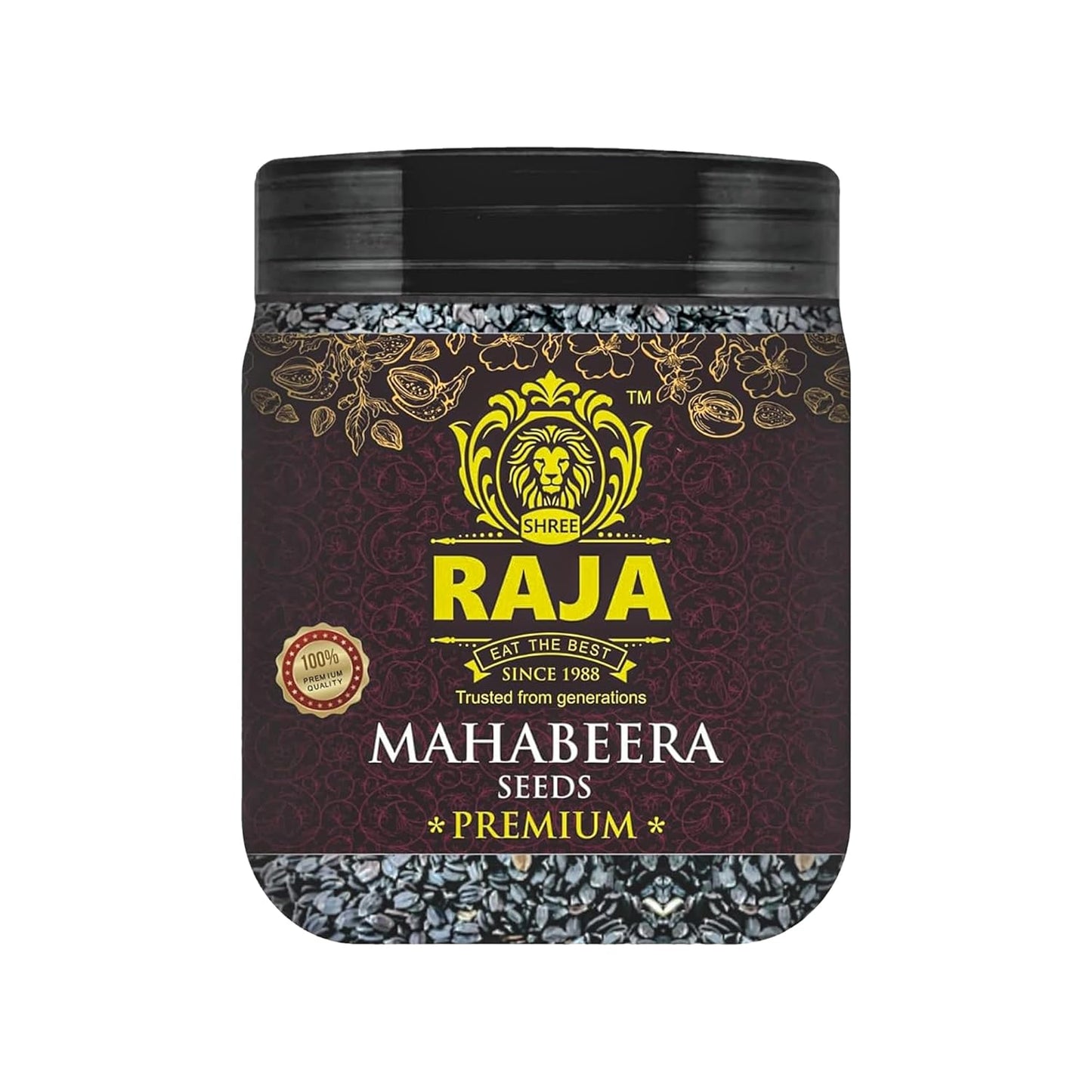 Shree Raja Mahabeera Seeds 250gm (Pack of 1) Natural Relief for Knee Pain and Joint Wellness Premium Mahabeera Seeds for Knee Pain Relief, Bone Health for Daily Use