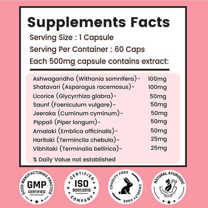 GainXtra | Ayurvedic Herbal Supplement | Traditionally Used to Support Strength, Vitality & Obesity | With Healthy Weight Support | 60 Veg Capsules (Pack Of 1)