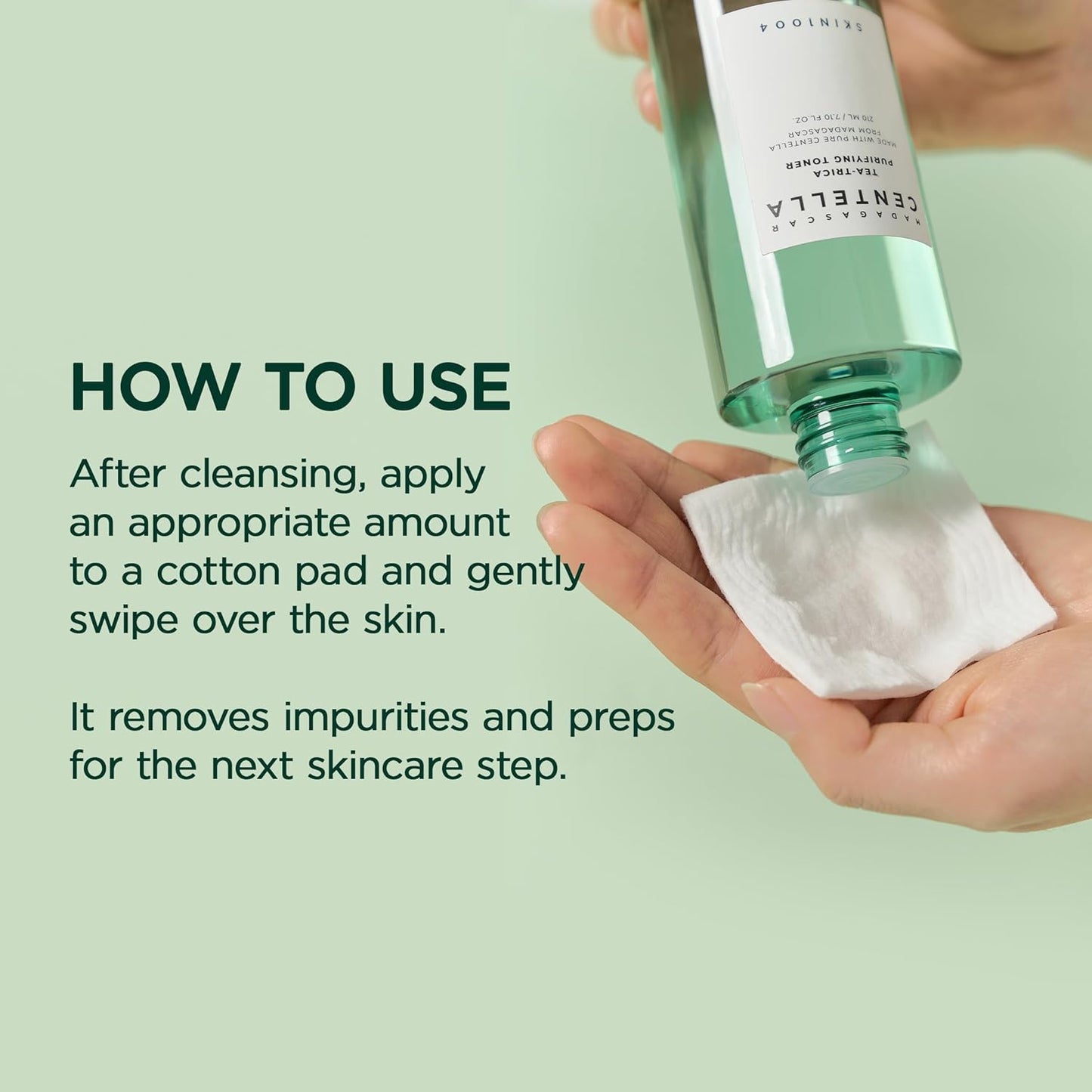 SKIN1004 Tea-Trica Purifying Toner, 210ml â€“ Acne Care & Soothing Hydration Facial Toner with Tea Tree & Centella Asiatica for Oily, Sensitive & Acne-Prone Skin, Korean Skincare Formula