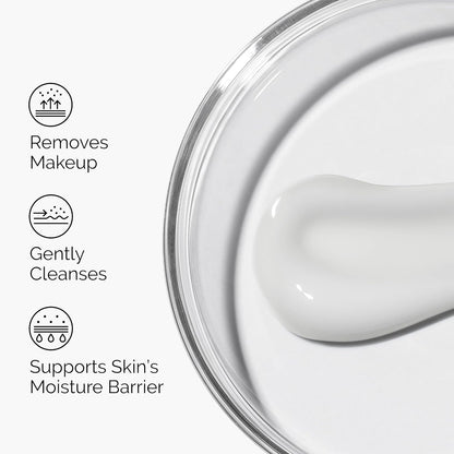 The Ordinary Squalane Cleanser, Hydrating Makeup Remover and Face Wash, Supports Moisture Barrier, Travel Size, 50ml