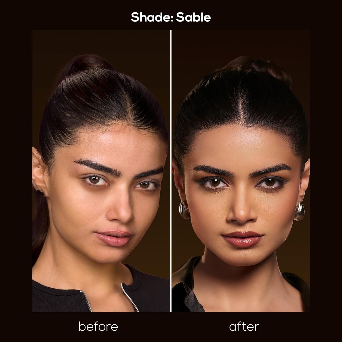 RENEE PRO HD 3 In 1 Compact - Sable 9 Gm, Works As Concealer, Foundation & Powder, SPF 20, Matte Finish, High Coverage, Ultralight & Silky Smooth Finish, Enriched With Vitamin E, C & Aloe Vera