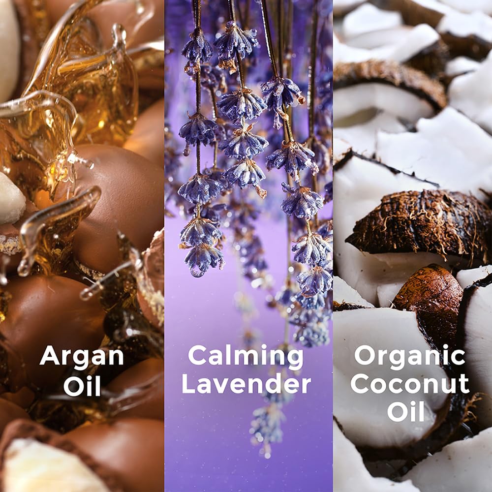 Love Beauty & Planet Argan Oil and Lavender Sulfate Free Smooth and Serene Shampoo|| No Parabens|| No Dyes|| 200ml