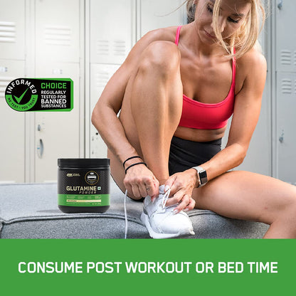 Optimum Nutrition (ON) L-Glutamine Powder- 250 Gram, 50 Serves, 5g Glutamine per serve for Amino Acid Support & Muscle Recovery, Unflavoured.