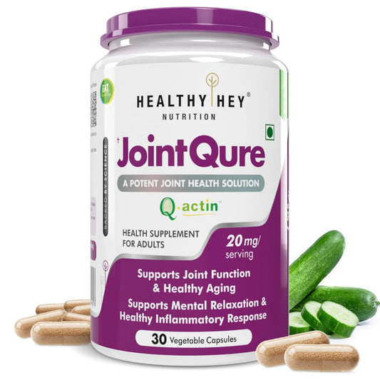HealthyHey Nutrition JointQure - 20 mg per serving - 30 Vegetable Capsules