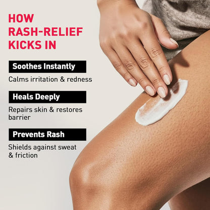 Sirona Natural Rash Cream - 25gm | For Chafing Due to Sanitary Pads, Heavy Thighs, Sports Activities, Waxing and Gymming