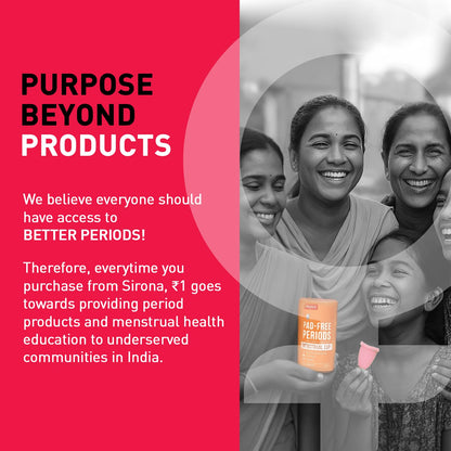 Sirona Disposable Period Panty for Girls | XL-XXL (44-52 Inch) | Pack of 10 | 360Â° Coverage for Stress Free Periods | Leakage Protection for Heavy Flow | Rash Free | Super Absorbent with Comfortable Fit