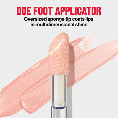 Revlon Super Lustrous The Gloss, Non-Sticky, High Shine Glossy Finish, Lightweight Moisture Enriched With Agave, Moringa Oil Capuacu Butter - Lean In(203), 3.8ml