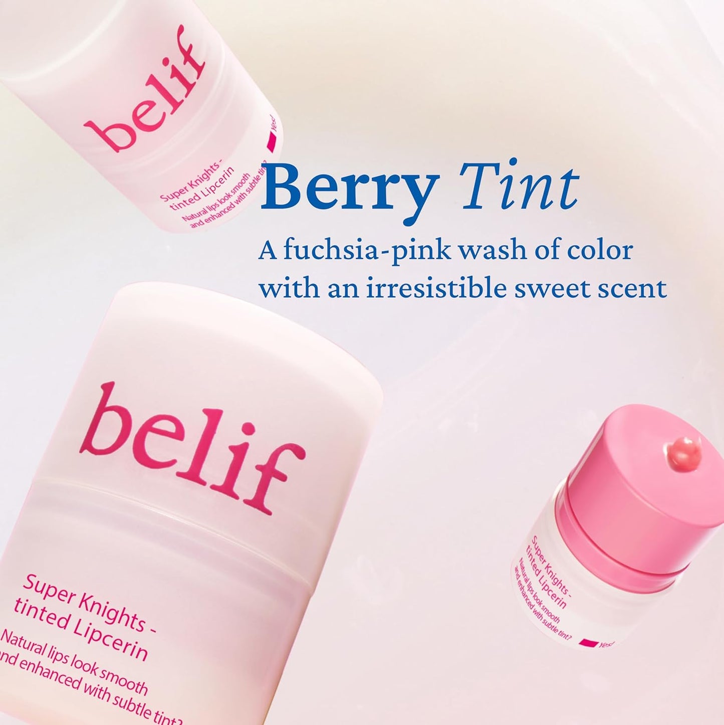 Belif Super Knights Tinted Lipcerin Lip Gloss Tint 15ml â€“ Hydrating Tinted Lip Serum with Glycerin | Moisturizing Lipcare for Soft, Plump, Glossy Lips | Long-Lasting Natural Color
