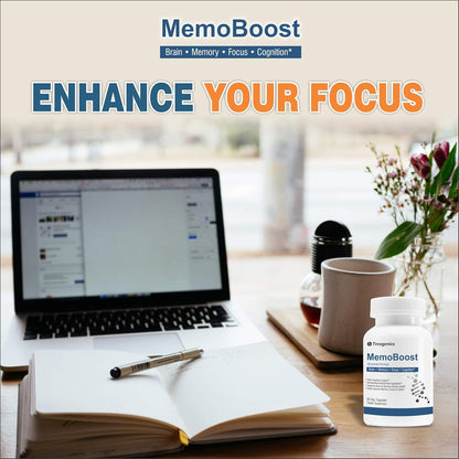 Trexgenics Nootropic Memoboost Max High Strength Advanced Natural Herbs & Vitamin Complex 60 Veg. Capsules(1)