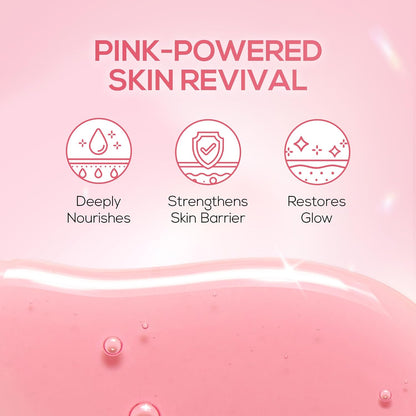 RENEE Pink Therapy PDRN Pink Peptide Face Serum For Glowing, Radiant Skin | Hydrates, Boosts Collagen, Evens Skin Tone | Lightweight, Quick Absorbing | Hyaluronic Acid & Niacinamide Infused | 30 ml