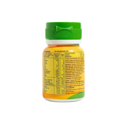 D Multivitamin with added vit. D & ALA | Sustained Energy I Strong Bones I Immunity I Heart Health | Health, Fitness & Wellness Supplement | 30 Capsules | For Men and Women