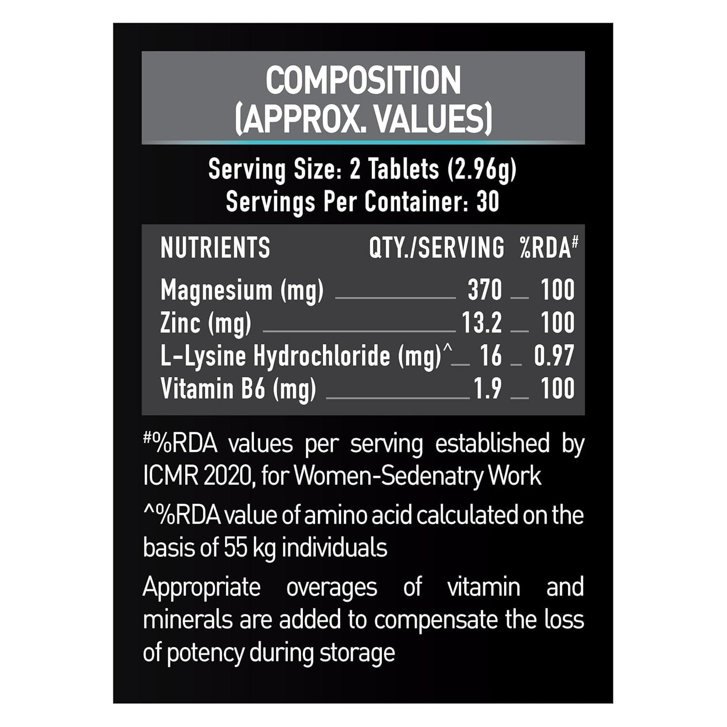 MuscleBlaze ZMA (60 Tablets) | For Muscle Strength & Recovery | 100% RDA of Zinc, Magnesium Aspartate and Vitamin B6