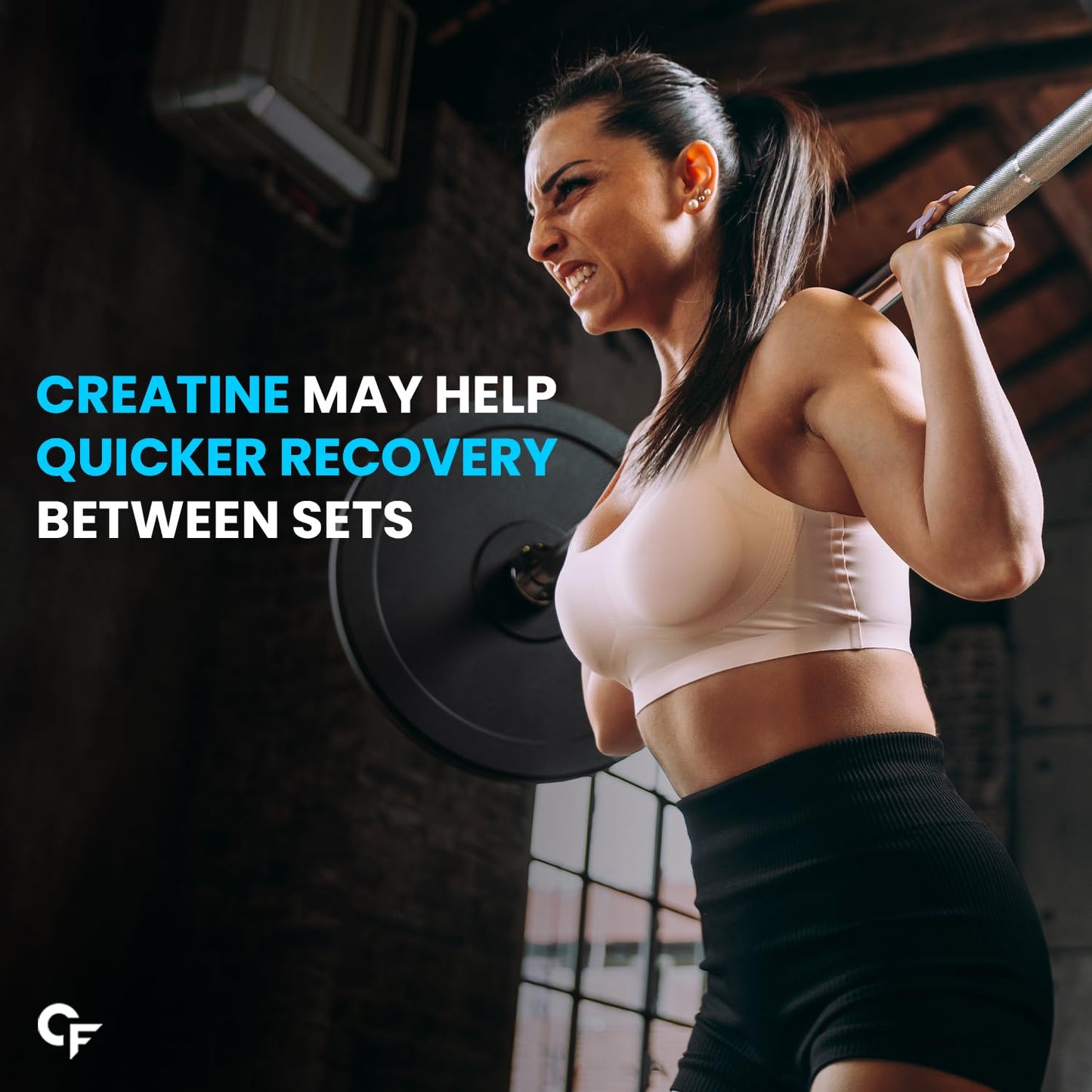 Carbamide Forte Monohydrate Creatine Powder Flavoured | Creatine Flavoured | Supplement for Lean Muscle Volumization, Strength & Energy - Blueberry - 62 Servings - 250 Grams