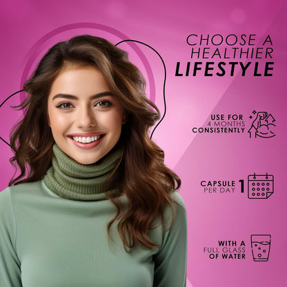 Ambrosial Calcium Magnesium Zinc & Vitamin D3| High Potency Calcium Tablets for Women & Men for Healthy Bones, Muscles & Teeth| Premium Calcium Supplements (Pack of 1-120 Softgels)