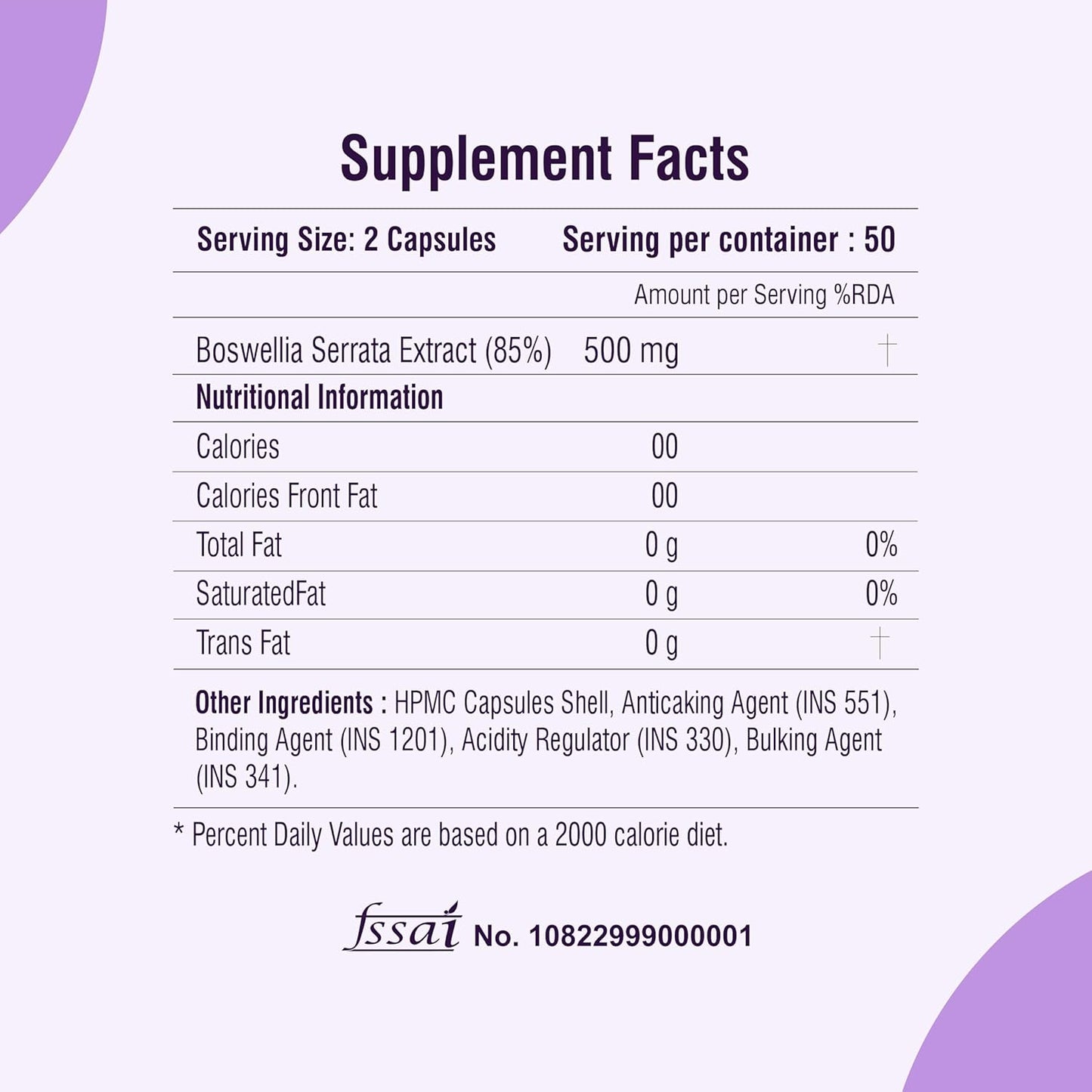 BOSWELLIA Serrata Extract - 120 Vegetable Capsules