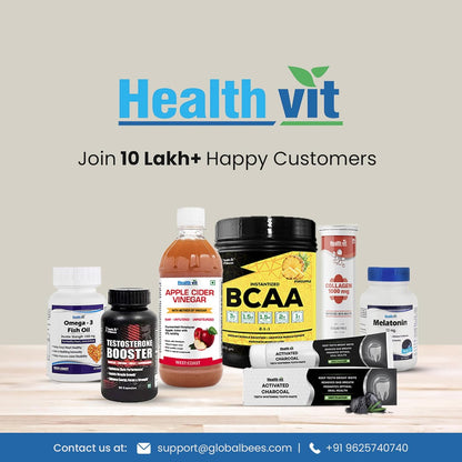 Healthvit Triphala Capsules | Herbal Digestive Aid | Constipation Relief Medicine - Natural Triphala for better bowel movement | 60 Capsules