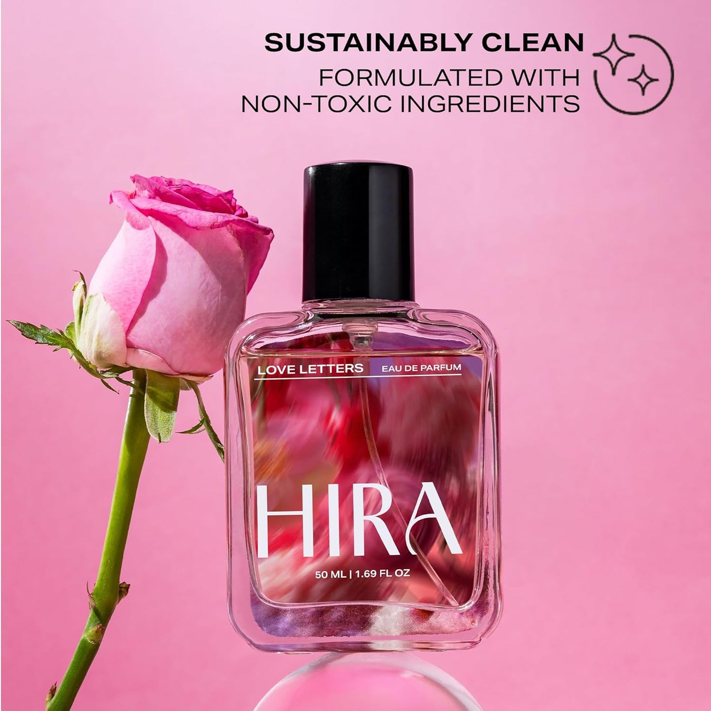 HIRA Love Letters Perfume for Woman 50 ml | Warm Vanilla, Fruity & Floral Scent | 12 Hours Long Lasting Eau de Parfum Premium Luxury Fragrance | Gifts for Woman, Girlfriend, Date Night Perfume