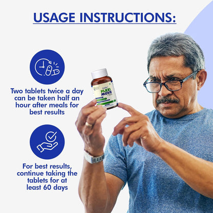 Fytika Flexi Move - 30 Tablets | Joint Support Supplement, Glucosamine, Rosehip, Boswellia Serrata, Supports Bone, Joint, Cartilage Health, For Men, Women