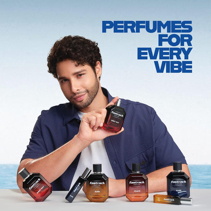 Fastrack Perfume Ease |Scent for Men| 100 ml EDP |Long lasting Smell |Aqua Fragrance| Crafted by European experts|Best gift for Man