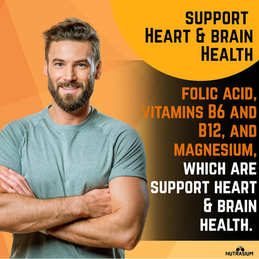 Nutrasium Multivitamin For man | for Immunity Boost, Energy, Finess, Stamina & performance |120 tablets