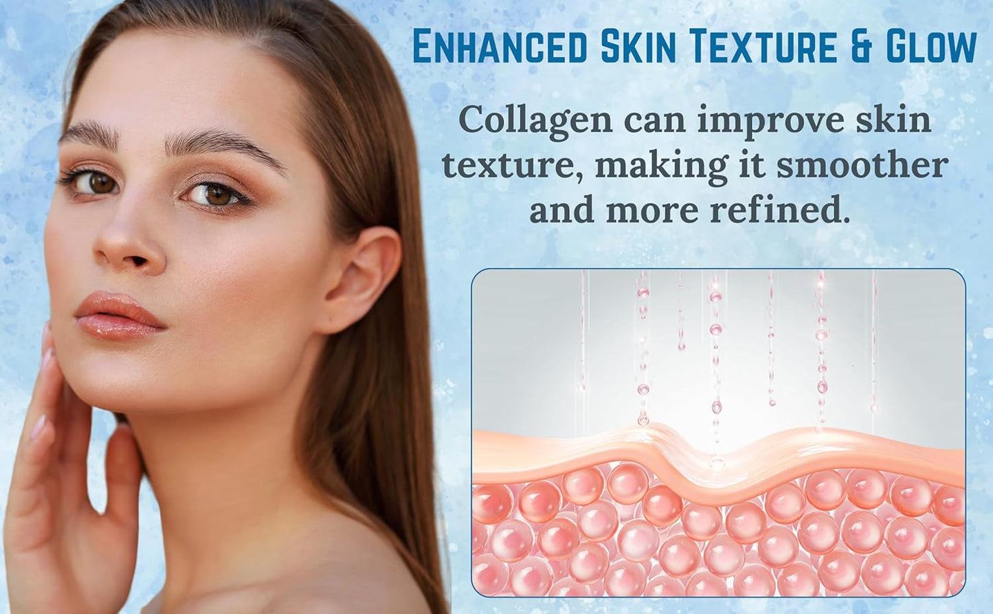 Nutrasium Multi Collagen Complex with Hyaluronic acid, Zinc, Vitamin C & E | For Skin Radiance, Soft & Firm Skin | Reduce Wrinkle | Strong Hair, Nail, Joints | 45 Tablets Chocolate Flavour