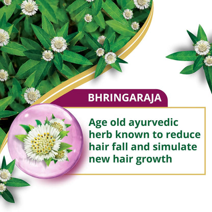 Himalaya Anti-Hair Fall Bhringaraja Shampoo, Reduces Hair Fall, Makes Hair Healthy, With Bhringaraja & Palasha,for men and women, 1000ml