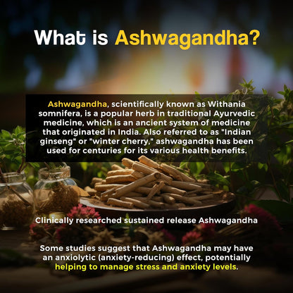 HEALTH VEDA ORGANICS PRIVATE LIMITED Ashwagandha 1000Mg | High Strength Potent Formula | Boosts Immunity & Energy | Rejuvenates Mind & Body | 60 Veg Tablets | For Both Men & Women