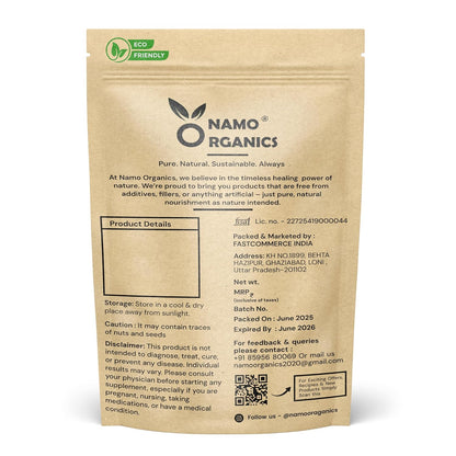 Namo Organics - Mango Seed Powder - 500 Gm - B12 Rich | No Preservatives | Double Filtered | No Added Impurities